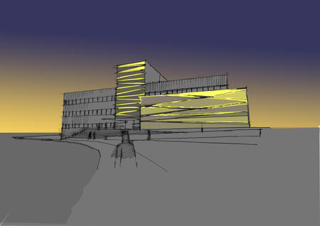 concept elevation nightsky