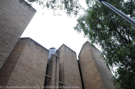 Blackhall Rd, Oxford: Keble College addition by Ahrends Burton and Koralek Architects, 1972