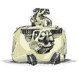 Cambodian Buffalo teapot 2