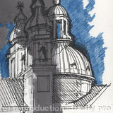 The church of Santa Maria del Rosario