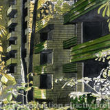 Sketch of housing scheme by Remi Pietila