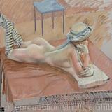 female unfinished sketch