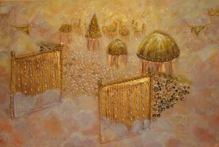 The New Jerusalem - 77 x 51.5cm - SOLD