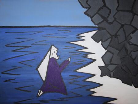 Sea Of Tears - 60 x 45cm - SOLD