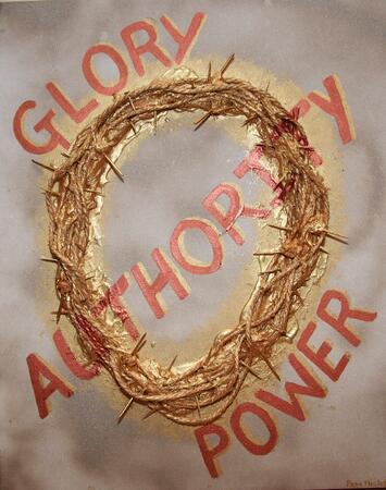 Crown of Thorns - 41 x 51.5cm - SOLD