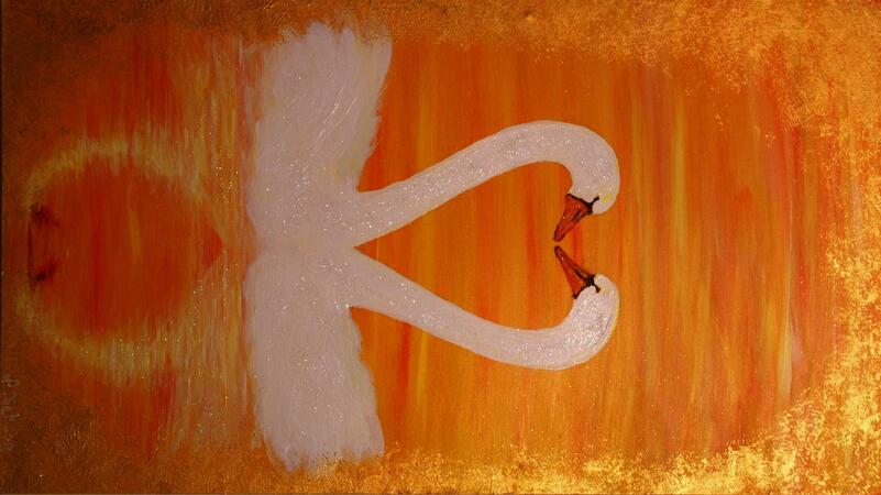 Broody - 41 x 85cm - SOLD