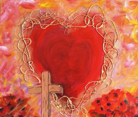 His Love - 51 x 40cm - SOLD