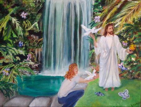 Heaven Scent - 61 x 46cm - SOLD