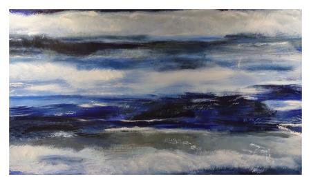 The Calm (commission) - 150 x 90cm - SOLD