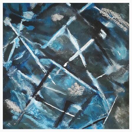 Division - 90 x 90cm - £70