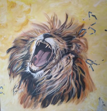 Awaken - 90 x 90cm - SOLD