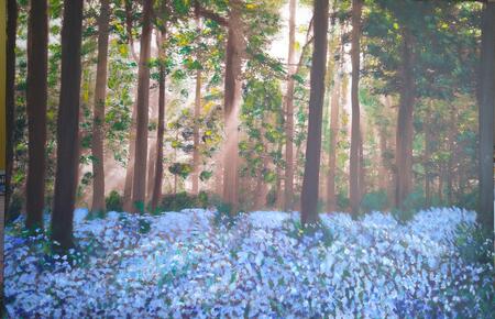 Bluebell Wood 91 x 60cm - SOLD