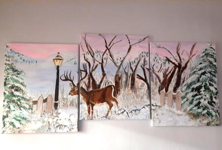 The Wanderer - 120 x 50cm - £50.00