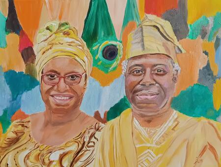 Golden Celebrations (commission) - SOLD