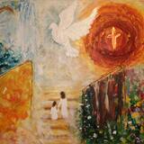 Walk With Me - 77cm x 51.5cm - SOLD