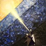 Piercing Darkness - 60 x 60cm - SOLD