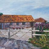 The Ox House - 51 x 40cm - SOLD