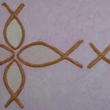 Cross of Fishes - 51.5 x 102cm - SOLD