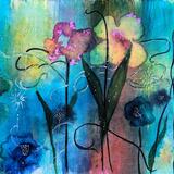 Floral Canvas - 40 x 30cm - SOLD