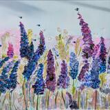 Lupin Life - 50 x 40cm - £30