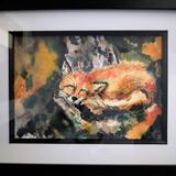 Foxy - 43 x 33cm - SOLD