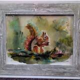 Squiz - 27 x 22cm - SOLD