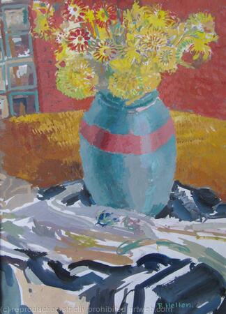 Vase and Flowers