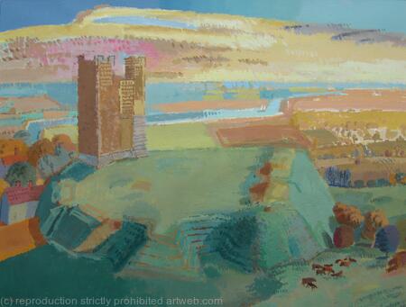Orford Castle, Evening