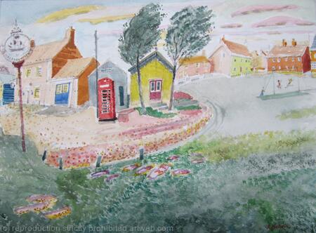 Windy Day at Walberswick