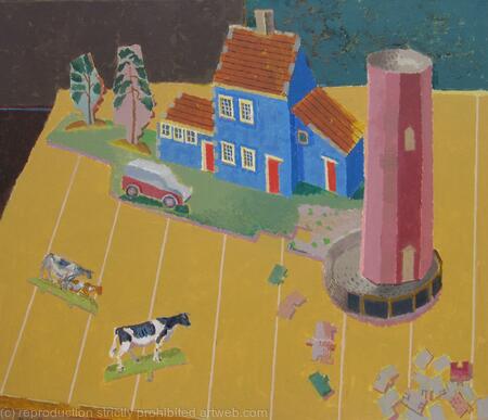 Still Life of a 3-D Puzzle