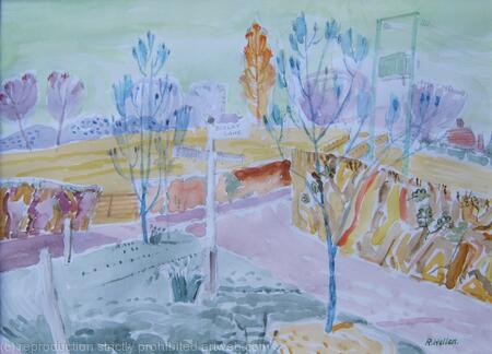 Signpost in Spring, Sussex