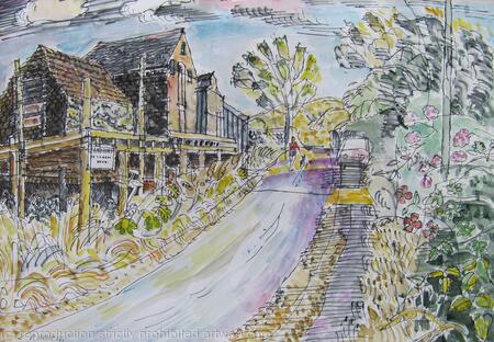 Evening Walk, Sandhurst, Kent