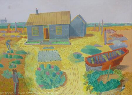 Derek Jarman Gardening, Dungeness, Kent
