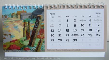 Ronald Hellen 2026 Desk Calendar April