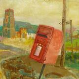 Shadingfield Church and Postbox