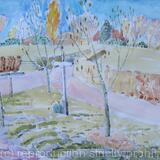 Rural Signpost in Spring