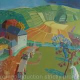 Downland Ploughing with Approaching Storm, Wilmington, Sussex