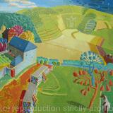 The Long Man of Wilmington and Skewbald Pony