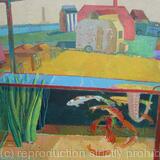 Two Worlds through a Caravan Window, Dungeness