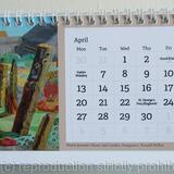 Ronald Hellen 2026 Desk Calendar April