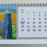 Ronald Hellen 2026 Desk Calendar July