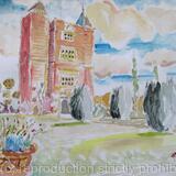 Sissinghurst Castle and Ornamental Urn