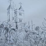 Sissinghurst Flower Border and Tower