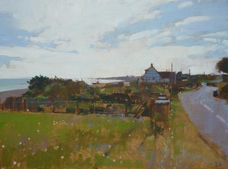 The coast road to Aldeburgh, Thorpeness