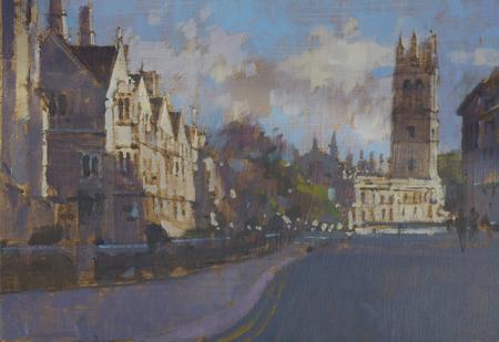 Magdalen Tower from the High St, Oxford