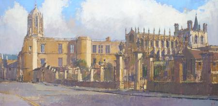 Christchurch, Bell Tom and Refectory, Oxford