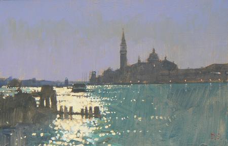 Golden Light on the Lagoon