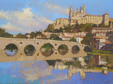 Reflections, The Old Bridge, Beziers