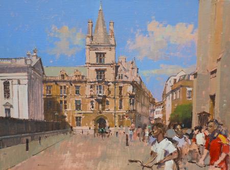 Gonville and Ciaus from Kings Parade, Cambridge
