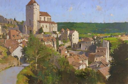 Spring Light, Saint Cirq Lapopie, Near Cahors